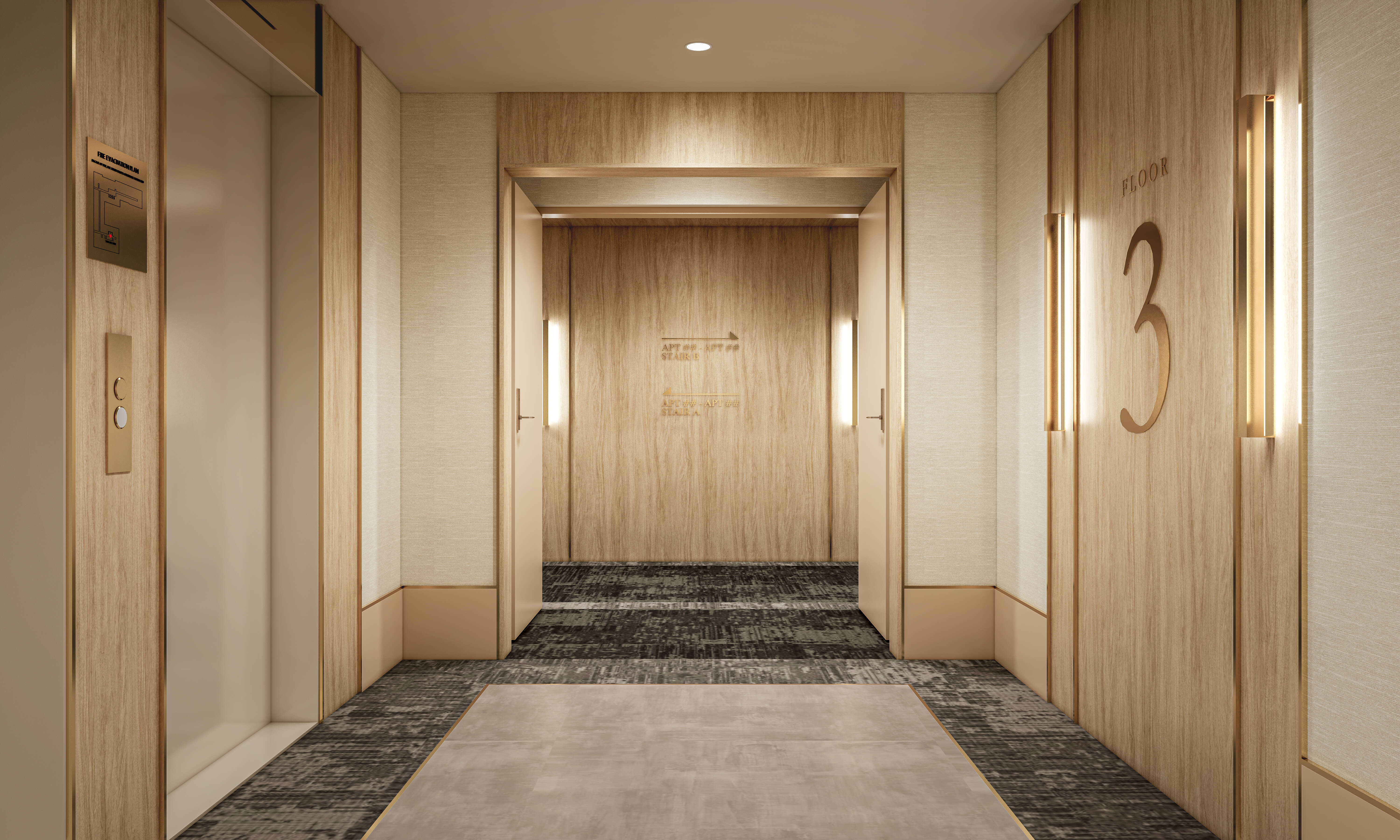 2024-09-30_430 Market St_Typical Corridor V1