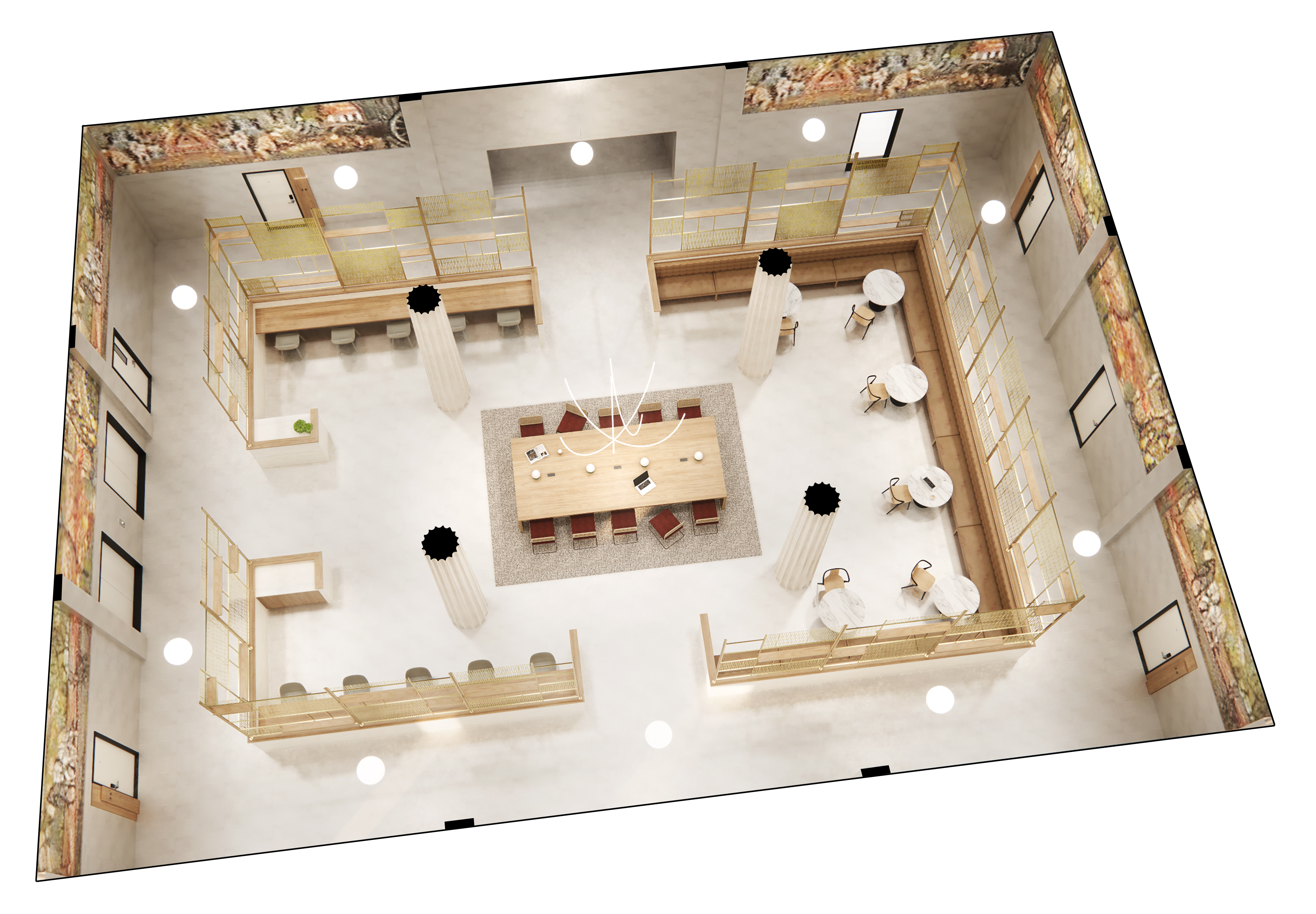 2022-11-22_Heinz 1075 Progress_Bldg A 2F Co-working Axon